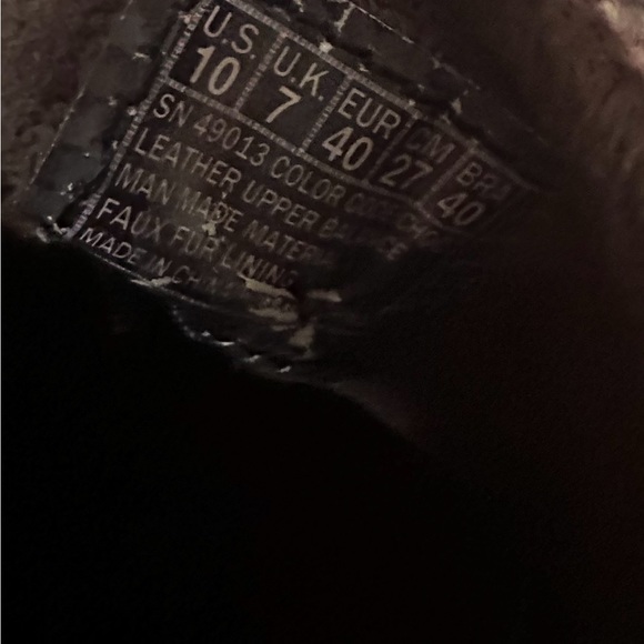 Skechers relaxed fit memory foam Brown Moccasin suede leather booties size 10 - Picture 5 of 6